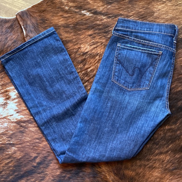 Citizen of Humanity boot cut Kelley # 001 low waist jeans size 30 - Picture 2 of 6